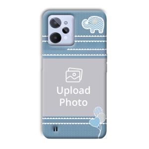 Elephant Customized Printed Back Cover for Realme C31