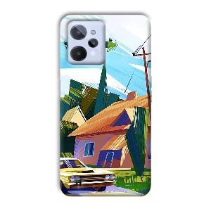 Car  Phone Customized Printed Back Cover for Realme C31