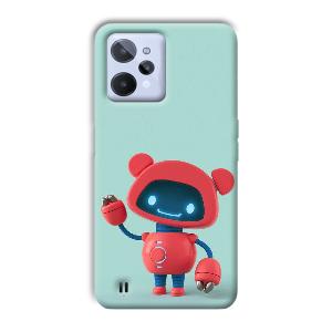 Robot Phone Customized Printed Back Cover for Realme C31