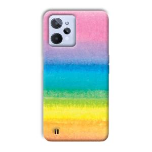 Colors Phone Customized Printed Back Cover for Realme C31