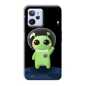 Alien Character Phone Customized Printed Back Cover for Realme C31