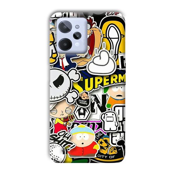 Cartoons Phone Customized Printed Back Cover for Realme C31