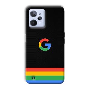 G Logo Phone Customized Printed Back Cover for Realme C31