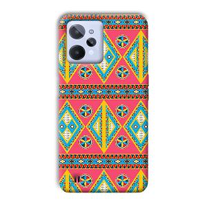 Colorful Rhombus Phone Customized Printed Back Cover for Realme C31