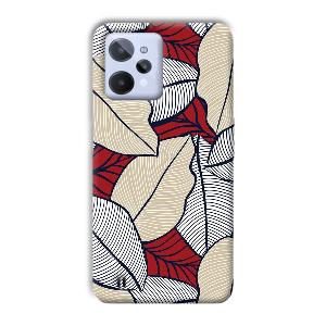 Leafy Pattern Phone Customized Printed Back Cover for Realme C31