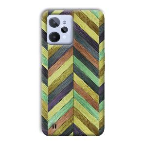 Window Panes Phone Customized Printed Back Cover for Realme C31