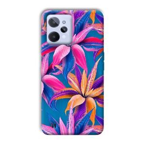 Aqautic Flowers Phone Customized Printed Back Cover for Realme C31