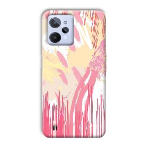 Pink Pattern Designs Phone Customized Printed Back Cover for Realme C31
