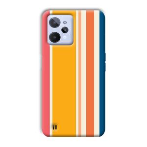 Colorful Pattern Phone Customized Printed Back Cover for Realme C31