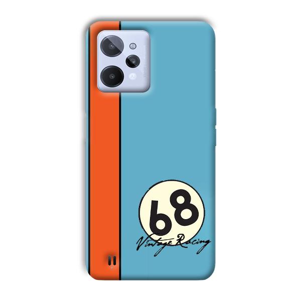 Vintage Racing Phone Customized Printed Back Cover for Realme C31