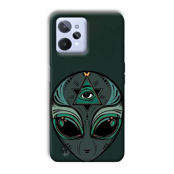 Alien Phone Customized Printed Back Cover for Realme C31