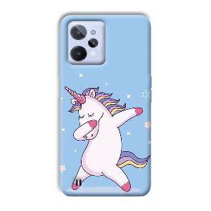 Unicorn Dab Phone Customized Printed Back Cover for Realme C31