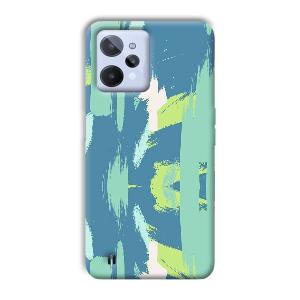 Paint Design Phone Customized Printed Back Cover for Realme C31