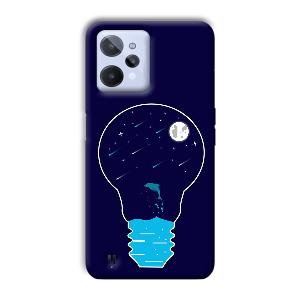 Night Bulb Phone Customized Printed Back Cover for Realme C31