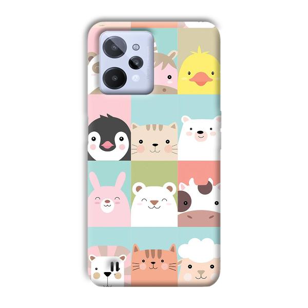 Kittens Phone Customized Printed Back Cover for Realme C31