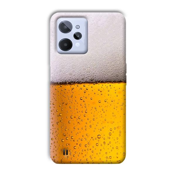 Beer Design Phone Customized Printed Back Cover for Realme C31
