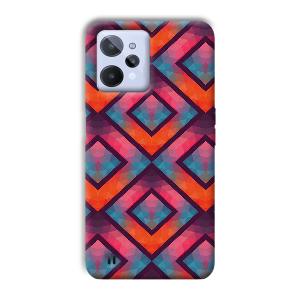 Colorful Boxes Phone Customized Printed Back Cover for Realme C31