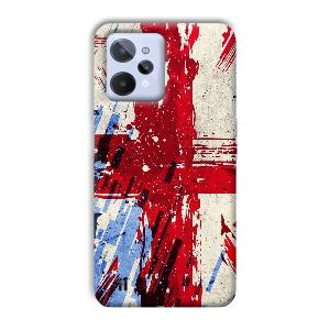 Red Cross Design Phone Customized Printed Back Cover for Realme C31