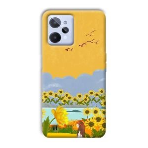 Girl in the Scenery Phone Customized Printed Back Cover for Realme C31