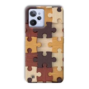 Puzzle Phone Customized Printed Back Cover for Realme C31