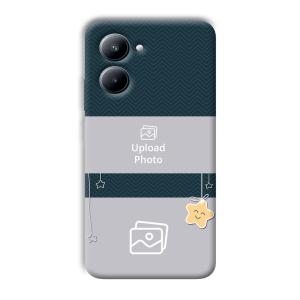 Cute Stars Customized Printed Back Cover for Realme C33