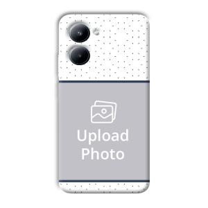 Blue Dots Customized Printed Back Cover for Realme C33