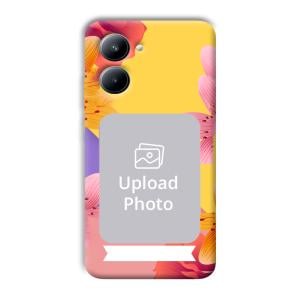 Colorful Flowers Customized Printed Back Cover for Realme C33