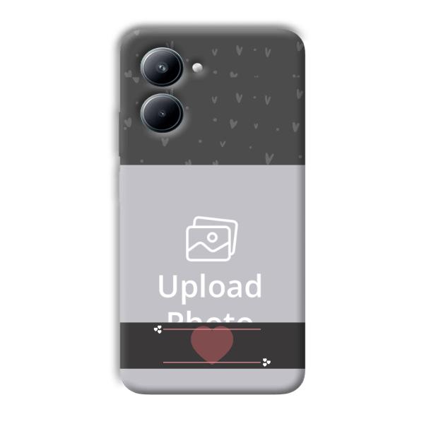 Dark Grey Customized Printed Back Cover for Realme C33
