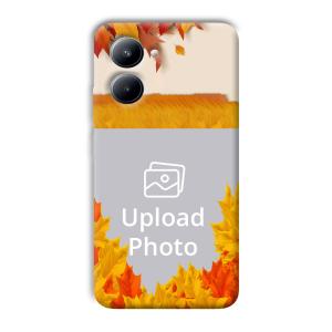 Maple Leaves Customized Printed Back Cover for Realme C33