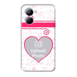 Hearts Customized Printed Back Cover for Realme C33