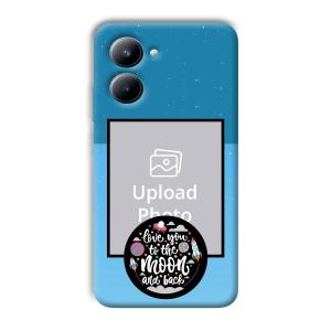 Love You Customized Printed Back Cover for Realme C33