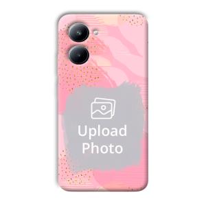 Sparkly Pink Customized Printed Back Cover for Realme C33