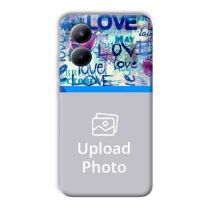 Love   Customized Printed Back Cover for Realme C33