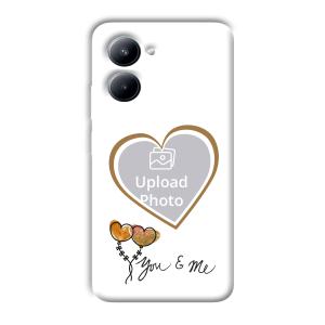 You & Me Customized Printed Back Cover for Realme C33
