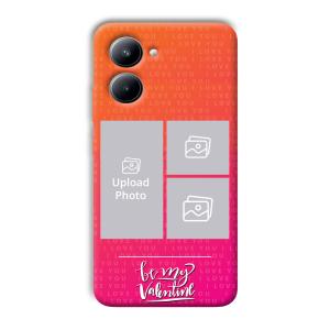 To My Valentine Customized Printed Back Cover for Realme C33