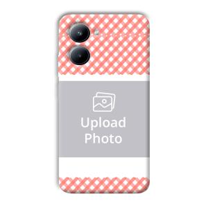 Cloth Pattern Customized Printed Back Cover for Realme C33
