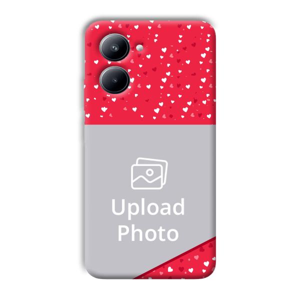 Dark Pink Customized Printed Back Cover for Realme C33