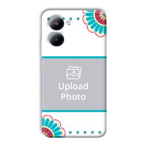 Floral  Customized Printed Back Cover for Realme C33