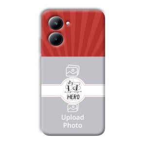 Dad  Customized Printed Back Cover for Realme C33