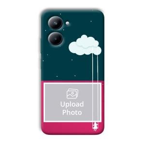 On The Clouds Customized Printed Back Cover for Realme C33