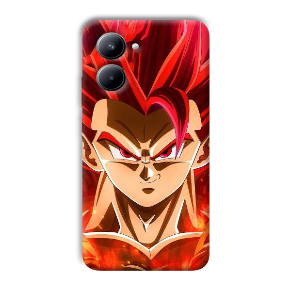 Goku Design Phone Customized Printed Back Cover for Realme C33