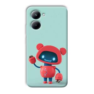 Robot Phone Customized Printed Back Cover for Realme C33