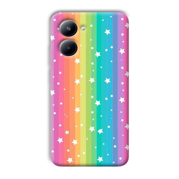 Starry Pattern Phone Customized Printed Back Cover for Realme C33