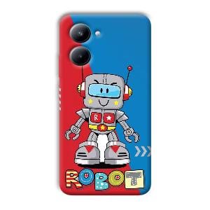 Robot Phone Customized Printed Back Cover for Realme C33