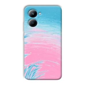 Pink Water Phone Customized Printed Back Cover for Realme C33