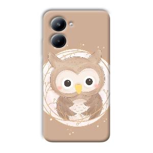 Owlet Phone Customized Printed Back Cover for Realme C33