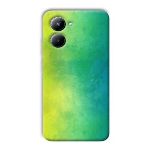 Green Pattern Phone Customized Printed Back Cover for Realme C33
