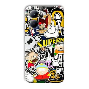 Cartoons Phone Customized Printed Back Cover for Realme C33