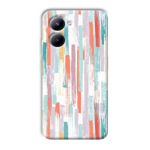 Light Paint Stroke Phone Customized Printed Back Cover for Realme C33