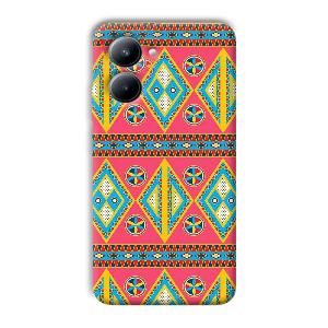Colorful Rhombus Phone Customized Printed Back Cover for Realme C33